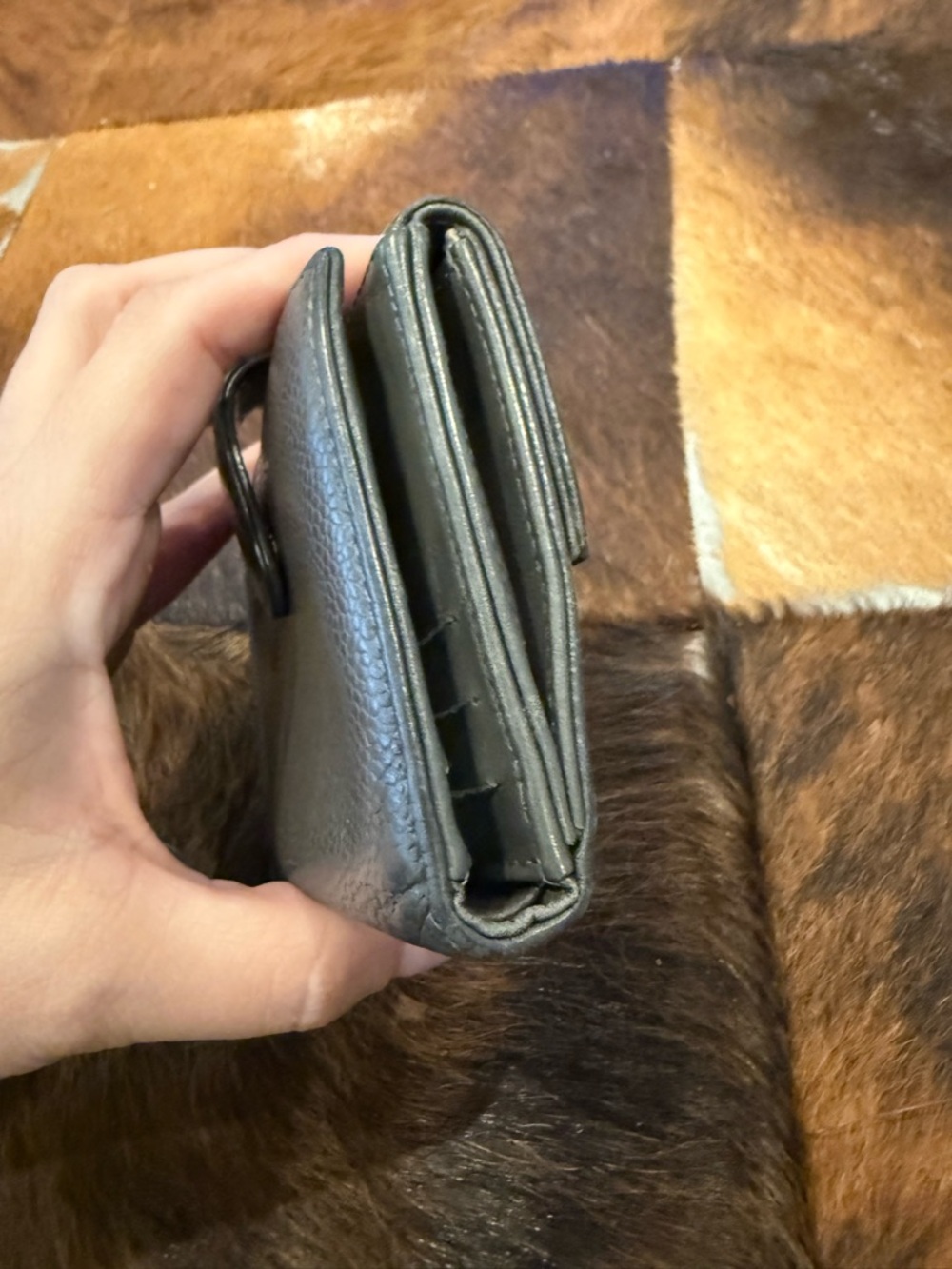 Chanel Timeless CC Dark Taupe Caviar Wallet - Picture 4 of 10